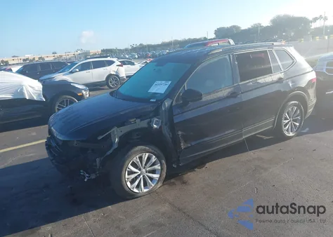 2020 Volkswagen Tiguan 2.0T S z USA, uszkodzony, nr VIN 3VV1B7AX1LM053392